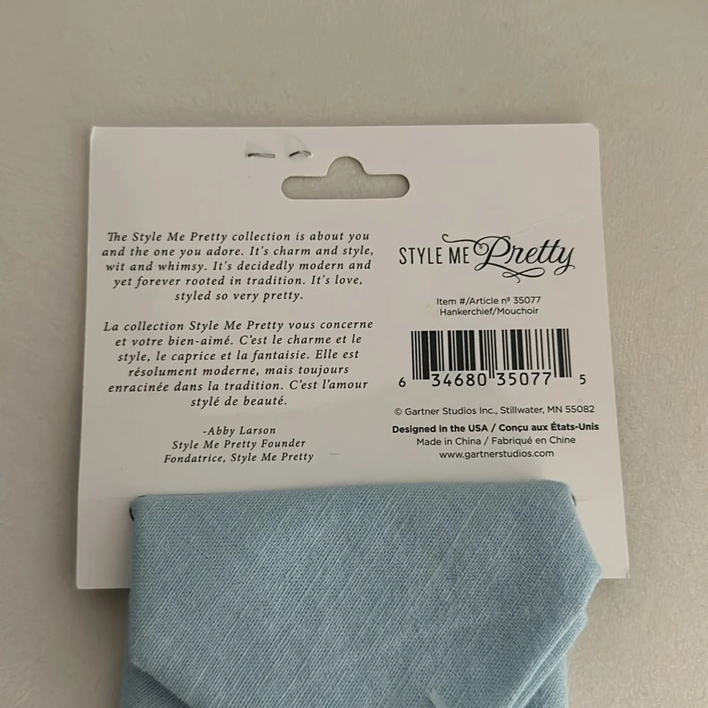 NWT I Do Wedding Handkerchief - Picture 5 of 5